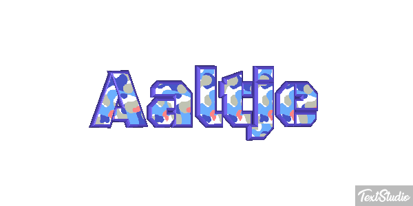 Aaltje Effet de texte