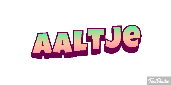 Aaltje Effet de texte