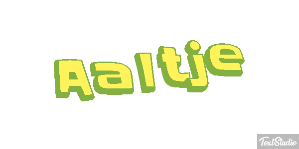 Aaltje Effet de texte
