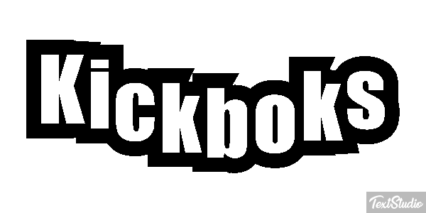 Kickboks Text effect