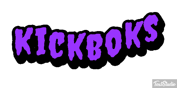 Kickboks Text effect