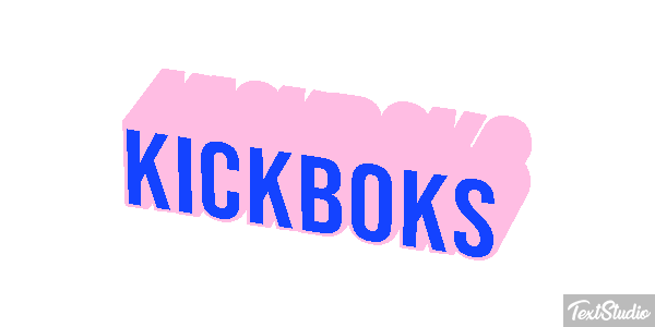 Kickboks Text effect