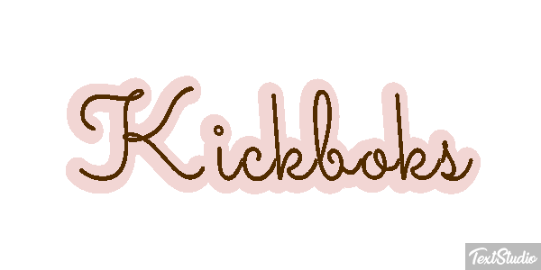 Kickboks Text effect