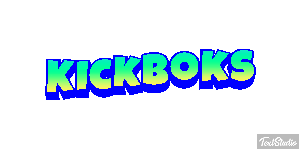 Kickboks Text effect