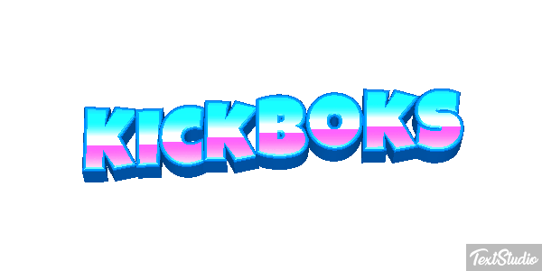 Kickboks Text effect