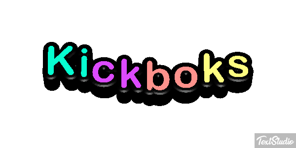 Kickboks Text effect
