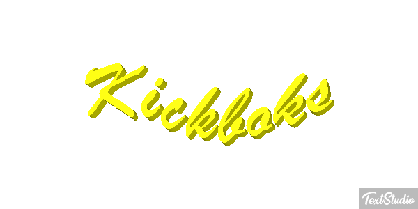 Kickboks Text effect