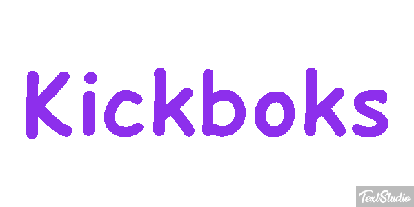Kickboks Text effect