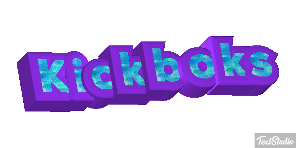 Kickboks Text effect