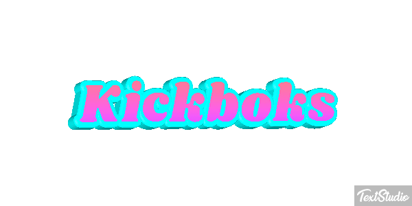 Kickboks Text effect