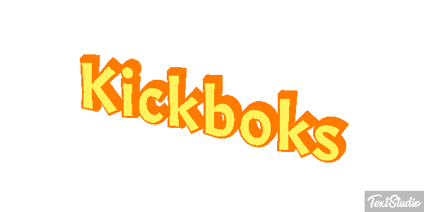 Kickboks Text effect