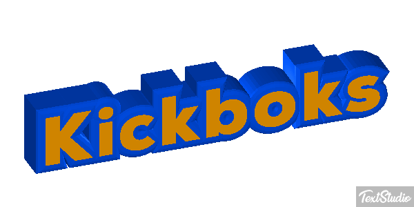Kickboks Text effect