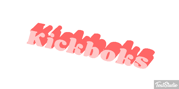 Kickboks Text effect