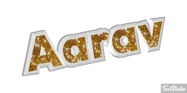 Aarav Текстовый эффект