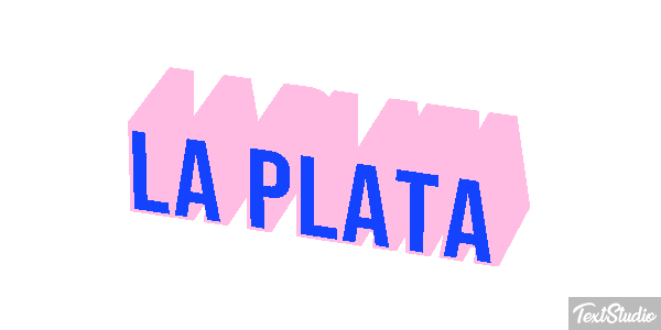La Plata Texteffekt