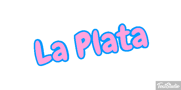 La Plata Texteffekt