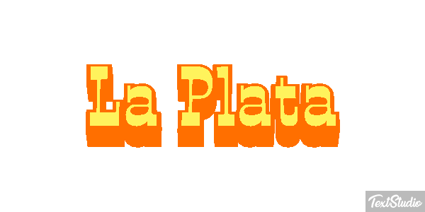 La Plata Texteffekt