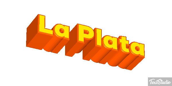 La Plata Texteffekt