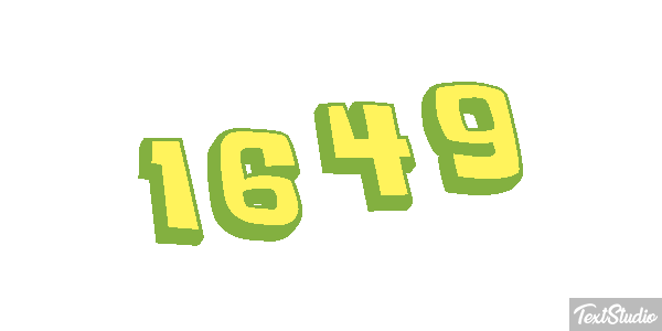 1649 Text effect