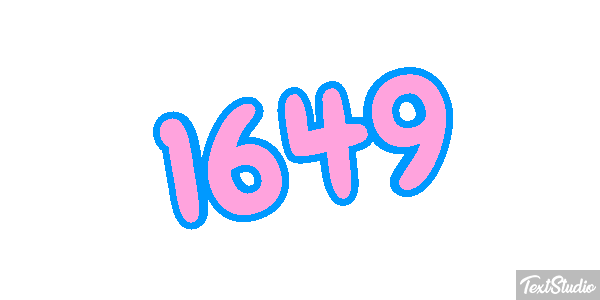 1649 Text effect