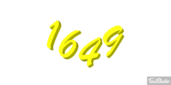 1649 Text effect