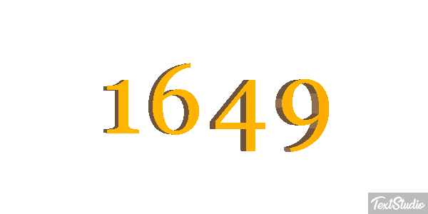 1649 Text effect