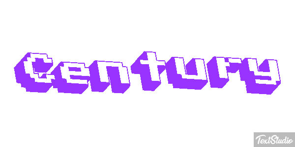 Century Effetto testo
