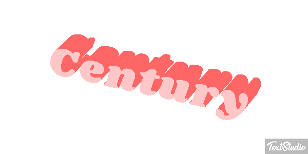 Century Effetto testo