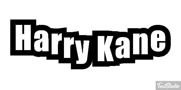 Harry Kane Efecto de texto
