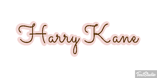 Harry Kane Efecto de texto