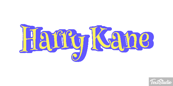 Harry Kane Efecto de texto