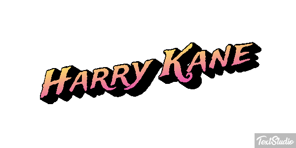 Harry Kane Efecto de texto