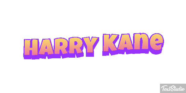 Harry Kane Efecto de texto