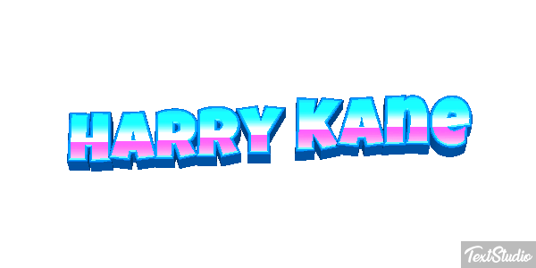 Harry Kane Efecto de texto