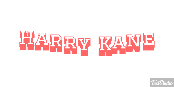 Harry Kane Efecto de texto