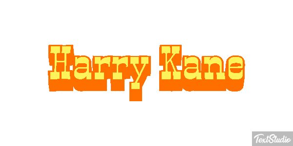 Harry Kane Efecto de texto