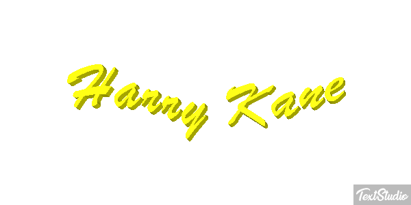 Harry Kane Efecto de texto
