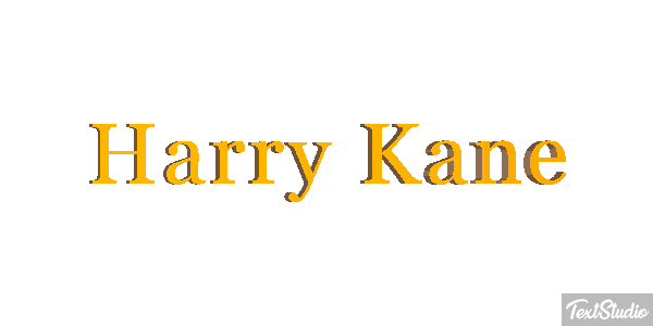 Harry Kane Efecto de texto