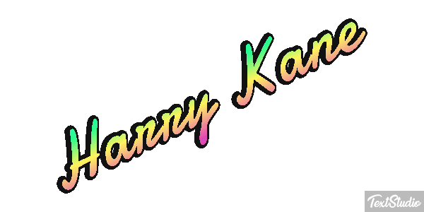 Harry Kane Efecto de texto