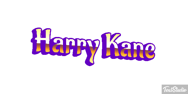 Harry Kane Efecto de texto