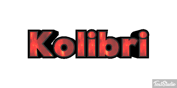 Kolibri Texteffekt