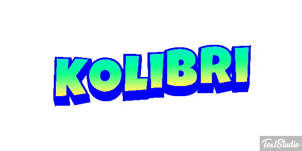 Kolibri Texteffekt