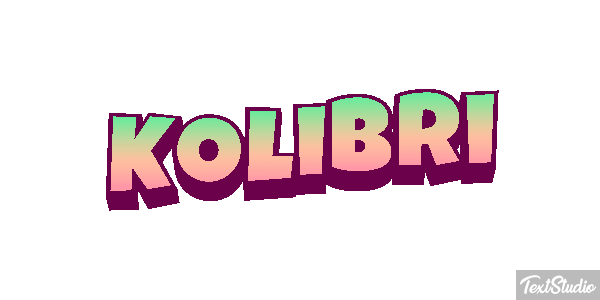 Kolibri Texteffekt