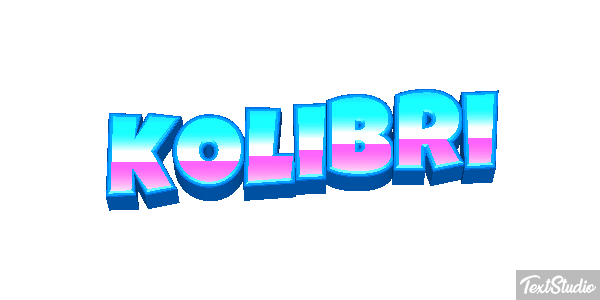 Kolibri Texteffekt