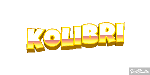 Kolibri Texteffekt