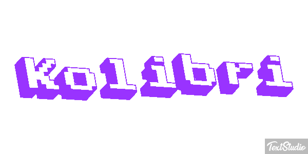 Kolibri Texteffekt