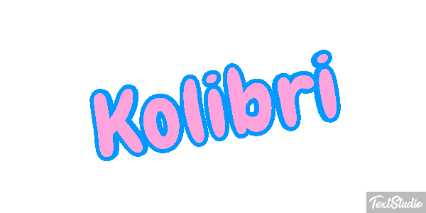 Kolibri Texteffekt