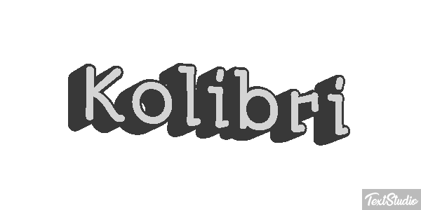 Kolibri Texteffekt