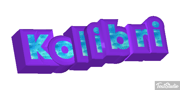 Kolibri Texteffekt