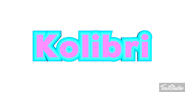 Kolibri Texteffekt